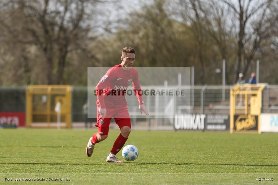 sport, action, TSV Aubstadt, Stadion am Schönbusch, SVA, SV Viktoria Aschaffenburg, Regionalliga Bayern, Fussball, BFV, Aschaffenburg, AUB, 29.03.2025, 27. Spieltag - Bild-ID: 2474413