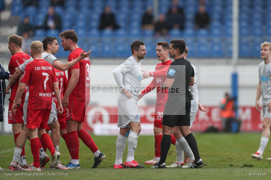 sport, action, TSV Aubstadt, Stadion am Schönbusch, SVA, SV Viktoria Aschaffenburg, Regionalliga Bayern, Fussball, BFV, Aschaffenburg, AUB, 29.03.2025, 27. Spieltag - Bild-ID: 2474469