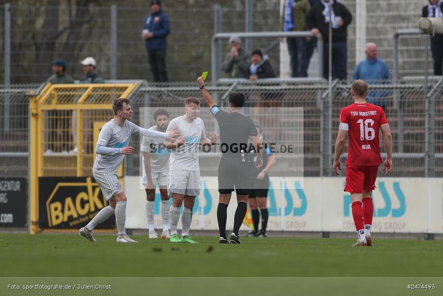 sport, action, TSV Aubstadt, Stadion am Schönbusch, SVA, SV Viktoria Aschaffenburg, Regionalliga Bayern, Fussball, BFV, Aschaffenburg, AUB, 29.03.2025, 27. Spieltag - Bild-ID: 2474493