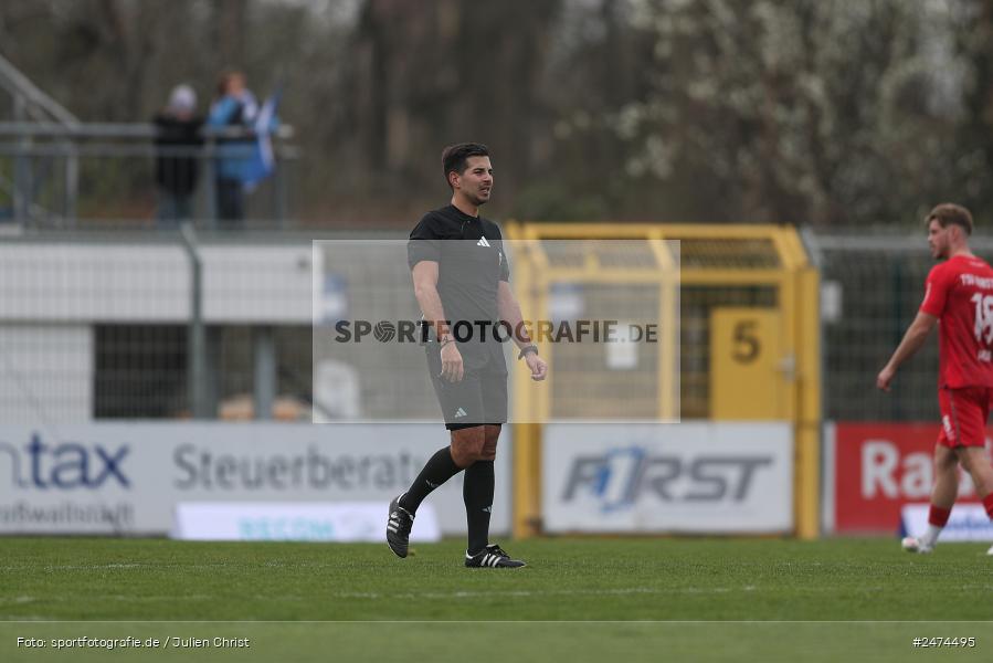 sport, action, TSV Aubstadt, Stadion am Schönbusch, SVA, SV Viktoria Aschaffenburg, Regionalliga Bayern, Fussball, BFV, Aschaffenburg, AUB, 29.03.2025, 27. Spieltag - Bild-ID: 2474495