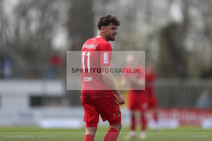 sport, action, TSV Aubstadt, Stadion am Schönbusch, SVA, SV Viktoria Aschaffenburg, Regionalliga Bayern, Fussball, BFV, Aschaffenburg, AUB, 29.03.2025, 27. Spieltag - Bild-ID: 2474606