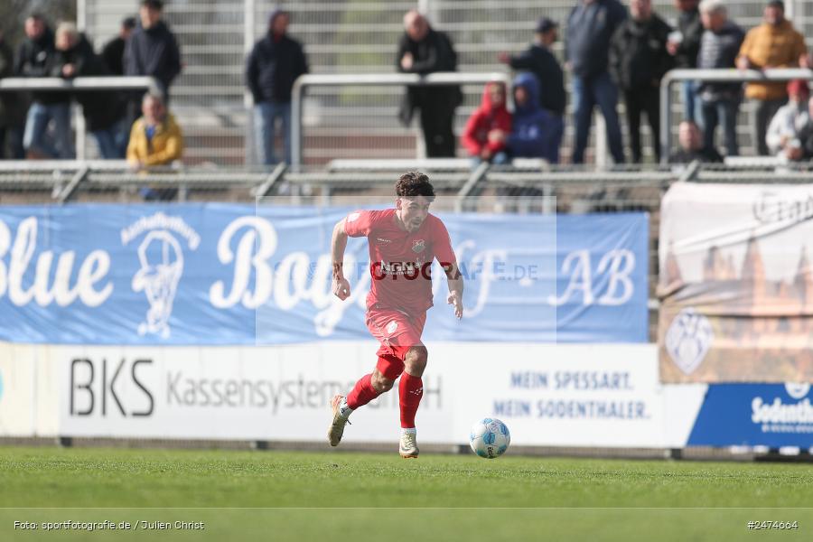 sport, action, TSV Aubstadt, Stadion am Schönbusch, SVA, SV Viktoria Aschaffenburg, Regionalliga Bayern, Fussball, BFV, Aschaffenburg, AUB, 29.03.2025, 27. Spieltag - Bild-ID: 2474664