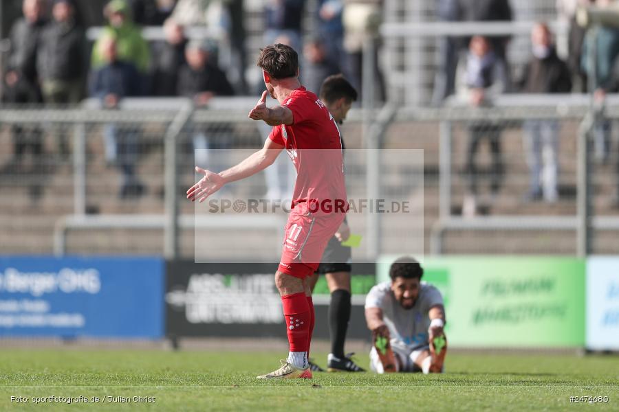 sport, action, TSV Aubstadt, Stadion am Schönbusch, SVA, SV Viktoria Aschaffenburg, Regionalliga Bayern, Fussball, BFV, Aschaffenburg, AUB, 29.03.2025, 27. Spieltag - Bild-ID: 2474680 sport, action, TSV Aubstadt, Stadion am Schönbusch, SVA, SV Viktoria Aschaffenburg, Regionalliga Bayern, Fussball, BFV, Aschaffenburg, AUB, 29.03.2025, 27. Spieltag - Bild-ID: 2474680