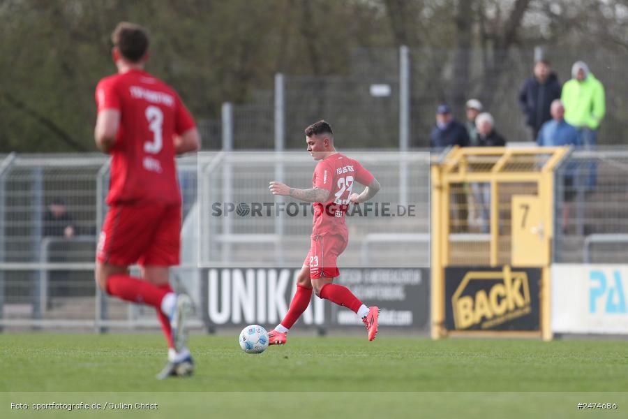 sport, action, TSV Aubstadt, Stadion am Schönbusch, SVA, SV Viktoria Aschaffenburg, Regionalliga Bayern, Fussball, BFV, Aschaffenburg, AUB, 29.03.2025, 27. Spieltag - Bild-ID: 2474686