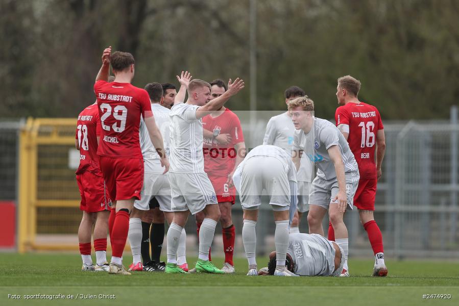 sport, action, TSV Aubstadt, Stadion am Schönbusch, SVA, SV Viktoria Aschaffenburg, Regionalliga Bayern, Fussball, BFV, Aschaffenburg, AUB, 29.03.2025, 27. Spieltag - Bild-ID: 2474920