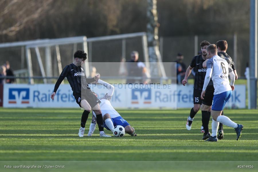 Fundamentum Sportpark, Karlburg, 29.03.2025, sport, action, BFV, Fussball, 27. Spieltag, Bayernliga Nord, FCE, TSV, FC Eintracht Münchberg, TSV Karlburg - Bild-ID: 2474956