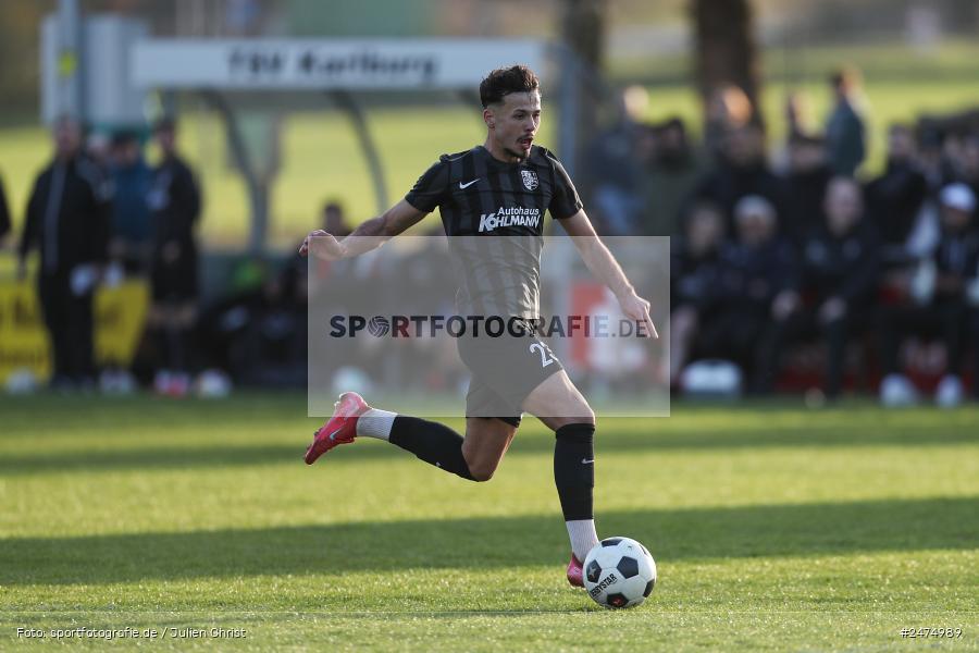 Fundamentum Sportpark, Karlburg, 29.03.2025, sport, action, BFV, Fussball, 27. Spieltag, Bayernliga Nord, FCE, TSV, FC Eintracht Münchberg, TSV Karlburg - Bild-ID: 2474989 Fundamentum Sportpark, Karlburg, 29.03.2025, sport, action, BFV, Fussball, 27. Spieltag, Bayernliga Nord, FCE, TSV, FC Eintracht Münchberg, TSV Karlburg - Bild-ID: 2474989