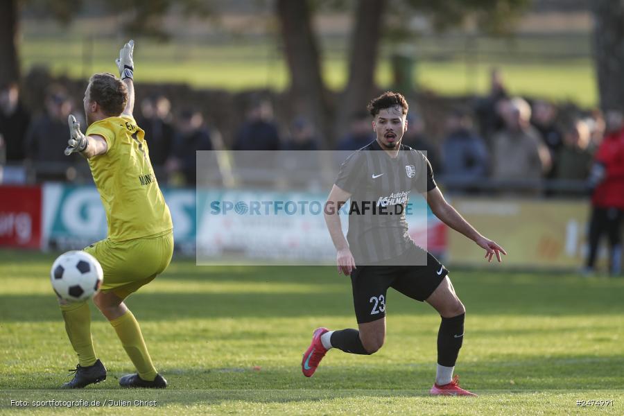 Fundamentum Sportpark, Karlburg, 29.03.2025, sport, action, BFV, Fussball, 27. Spieltag, Bayernliga Nord, FCE, TSV, FC Eintracht Münchberg, TSV Karlburg - Bild-ID: 2474991