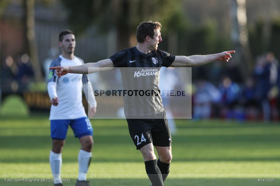 Fundamentum Sportpark, Karlburg, 29.03.2025, sport, action, BFV, Fussball, 27. Spieltag, Bayernliga Nord, FCE, TSV, FC Eintracht Münchberg, TSV Karlburg - Bild-ID: 2475027