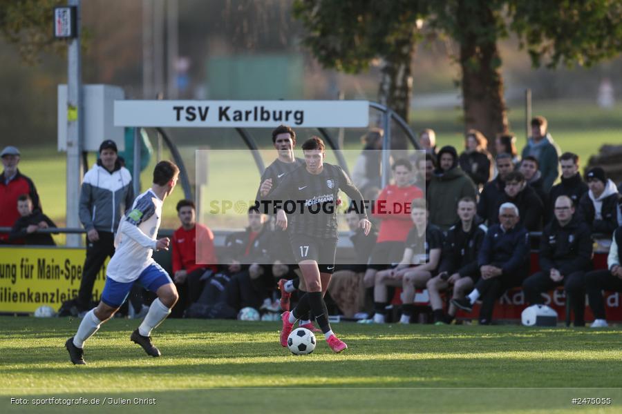 Fundamentum Sportpark, Karlburg, 29.03.2025, sport, action, BFV, Fussball, 27. Spieltag, Bayernliga Nord, FCE, TSV, FC Eintracht Münchberg, TSV Karlburg - Bild-ID: 2475055