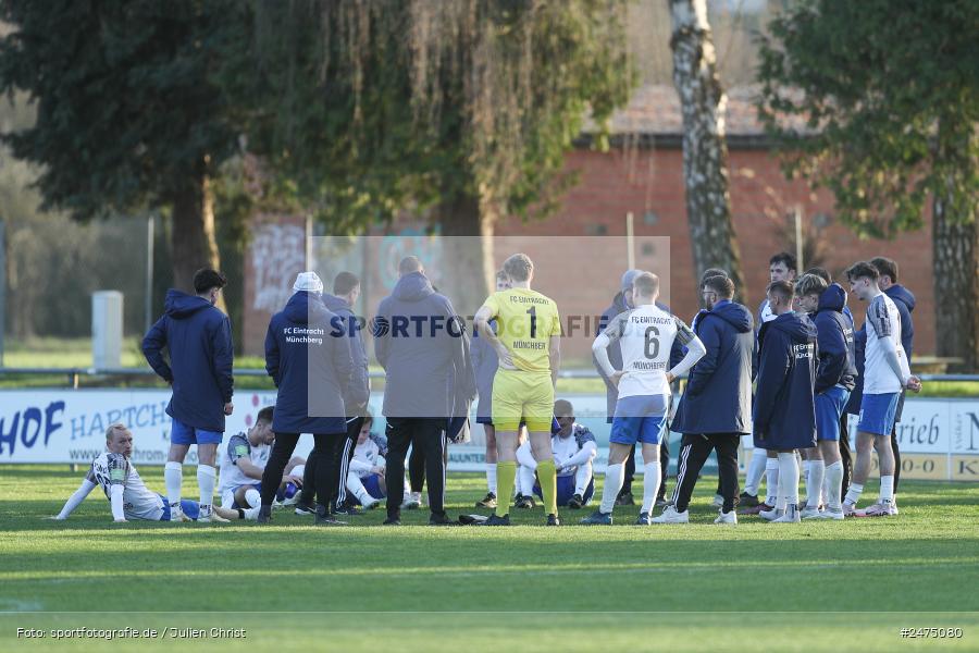 Fundamentum Sportpark, Karlburg, 29.03.2025, sport, action, BFV, Fussball, 27. Spieltag, Bayernliga Nord, FCE, TSV, FC Eintracht Münchberg, TSV Karlburg - Bild-ID: 2475080