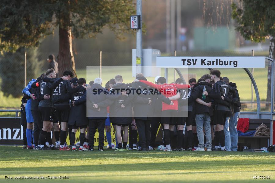 Fundamentum Sportpark, Karlburg, 29.03.2025, sport, action, BFV, Fussball, 27. Spieltag, Bayernliga Nord, FCE, TSV, FC Eintracht Münchberg, TSV Karlburg - Bild-ID: 2475082