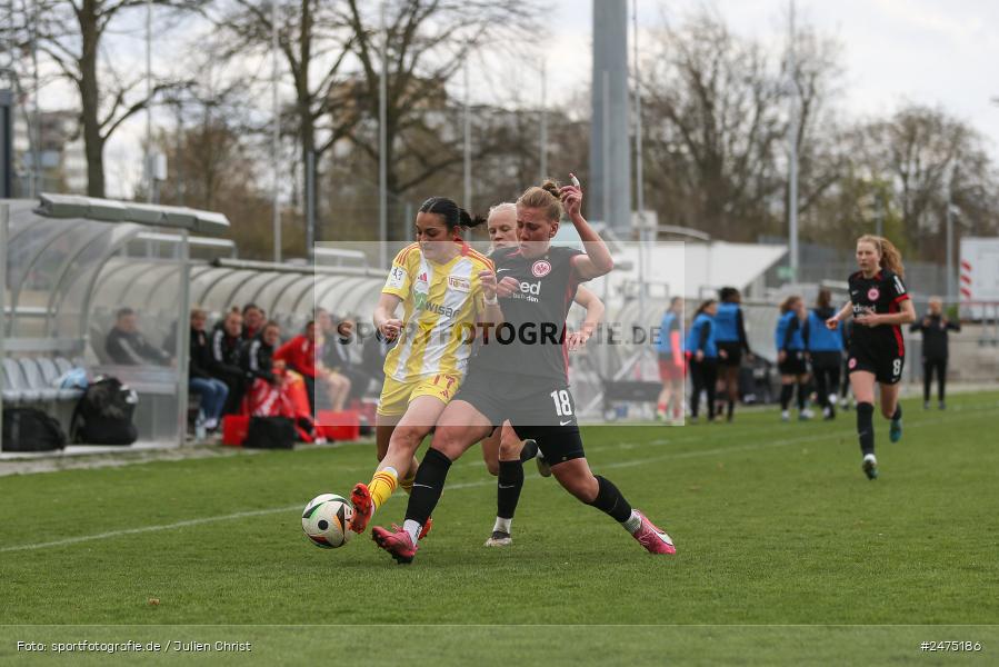 sport, action, Stadion am Brentanobad, SGE, Fussball, Frankfurt, FCU, Eintracht Frankfurt II, DFB, 30.03.2025, 20. Spieltag, 2. Frauen-Bundesliga, 1. FC Union Berlin - Bild-ID: 2475186 sport, action, Stadion am Brentanobad, SGE, Fussball, Frankfurt, FCU, Eintracht Frankfurt II, DFB, 30.03.2025, 20. Spieltag, 2. Frauen-Bundesliga, 1. FC Union Berlin - Bild-ID: 2475186