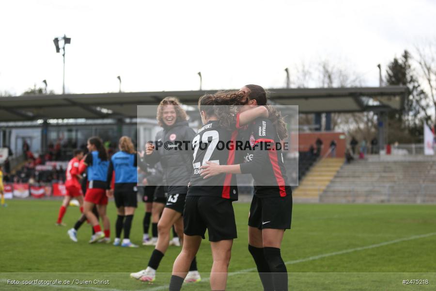 sport, action, Stadion am Brentanobad, SGE, Fussball, Frankfurt, FCU, Eintracht Frankfurt II, DFB, 30.03.2025, 20. Spieltag, 2. Frauen-Bundesliga, 1. FC Union Berlin - Bild-ID: 2475218 sport, action, Stadion am Brentanobad, SGE, Fussball, Frankfurt, FCU, Eintracht Frankfurt II, DFB, 30.03.2025, 20. Spieltag, 2. Frauen-Bundesliga, 1. FC Union Berlin - Bild-ID: 2475218