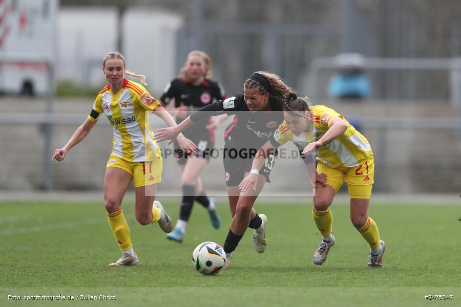 sport, action, Stadion am Brentanobad, SGE, Fussball, Frankfurt, FCU, Eintracht Frankfurt II, DFB, 30.03.2025, 20. Spieltag, 2. Frauen-Bundesliga, 1. FC Union Berlin - Bild-ID: 2475347 sport, action, Stadion am Brentanobad, SGE, Fussball, Frankfurt, FCU, Eintracht Frankfurt II, DFB, 30.03.2025, 20. Spieltag, 2. Frauen-Bundesliga, 1. FC Union Berlin - Bild-ID: 2475347