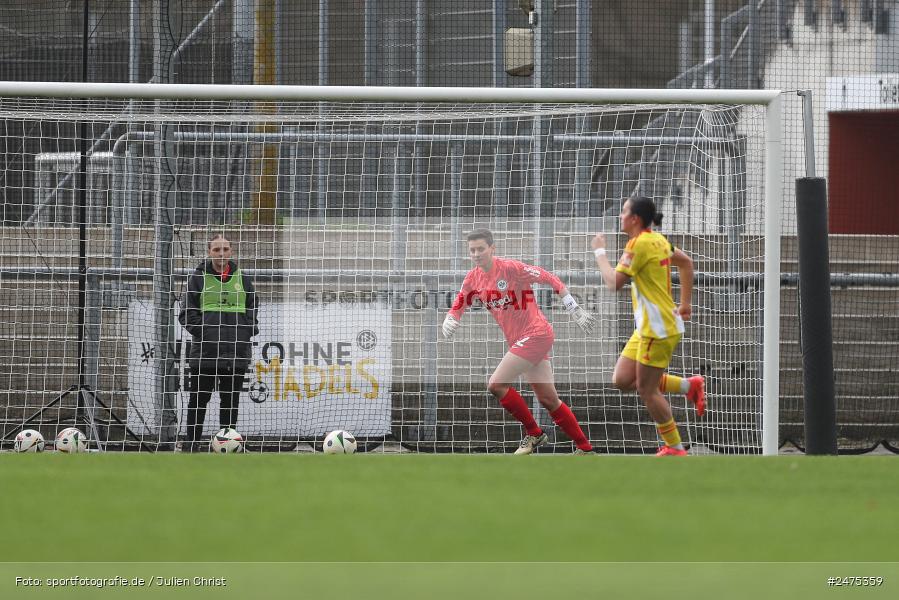 sport, action, Stadion am Brentanobad, SGE, Fussball, Frankfurt, FCU, Eintracht Frankfurt II, DFB, 30.03.2025, 20. Spieltag, 2. Frauen-Bundesliga, 1. FC Union Berlin - Bild-ID: 2475359