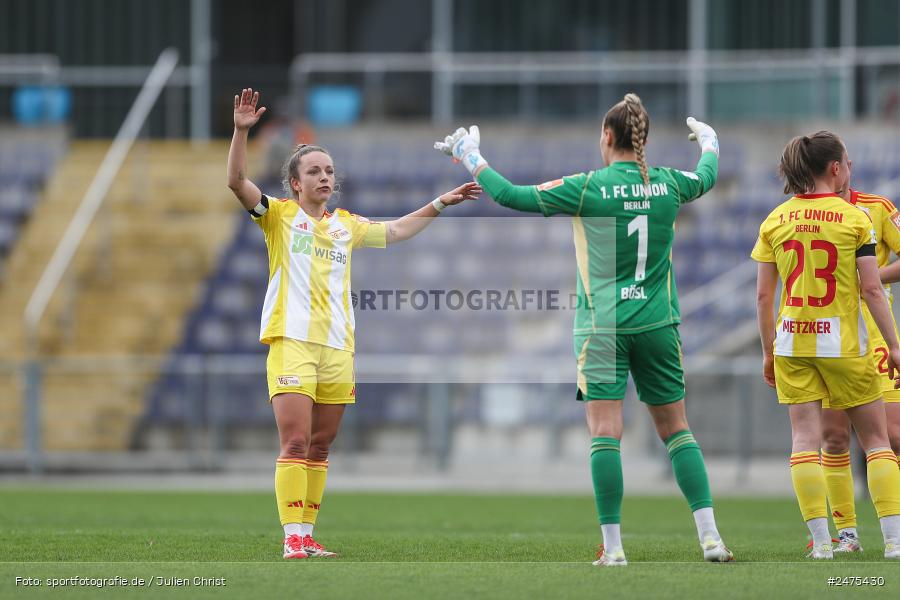 sport, action, Stadion am Brentanobad, SGE, Fussball, Frankfurt, FCU, Eintracht Frankfurt II, DFB, 30.03.2025, 20. Spieltag, 2. Frauen-Bundesliga, 1. FC Union Berlin - Bild-ID: 2475430 sport, action, Stadion am Brentanobad, SGE, Fussball, Frankfurt, FCU, Eintracht Frankfurt II, DFB, 30.03.2025, 20. Spieltag, 2. Frauen-Bundesliga, 1. FC Union Berlin - Bild-ID: 2475430