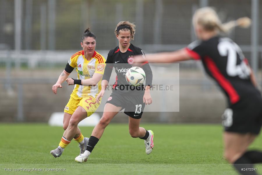 sport, action, Stadion am Brentanobad, SGE, Fussball, Frankfurt, FCU, Eintracht Frankfurt II, DFB, 30.03.2025, 20. Spieltag, 2. Frauen-Bundesliga, 1. FC Union Berlin - Bild-ID: 2475597 sport, action, Stadion am Brentanobad, SGE, Fussball, Frankfurt, FCU, Eintracht Frankfurt II, DFB, 30.03.2025, 20. Spieltag, 2. Frauen-Bundesliga, 1. FC Union Berlin - Bild-ID: 2475597