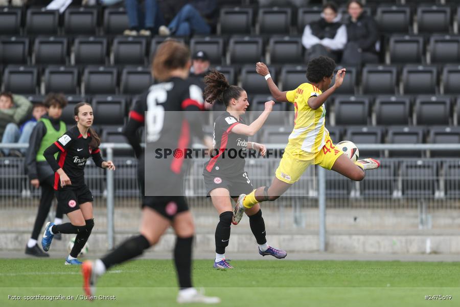 sport, action, Stadion am Brentanobad, SGE, Fussball, Frankfurt, FCU, Eintracht Frankfurt II, DFB, 30.03.2025, 20. Spieltag, 2. Frauen-Bundesliga, 1. FC Union Berlin - Bild-ID: 2475619 sport, action, Stadion am Brentanobad, SGE, Fussball, Frankfurt, FCU, Eintracht Frankfurt II, DFB, 30.03.2025, 20. Spieltag, 2. Frauen-Bundesliga, 1. FC Union Berlin - Bild-ID: 2475619