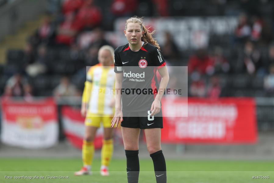 sport, action, Stadion am Brentanobad, SGE, Fussball, Frankfurt, FCU, Eintracht Frankfurt II, DFB, 30.03.2025, 20. Spieltag, 2. Frauen-Bundesliga, 1. FC Union Berlin - Bild-ID: 2475663 sport, action, Stadion am Brentanobad, SGE, Fussball, Frankfurt, FCU, Eintracht Frankfurt II, DFB, 30.03.2025, 20. Spieltag, 2. Frauen-Bundesliga, 1. FC Union Berlin - Bild-ID: 2475663