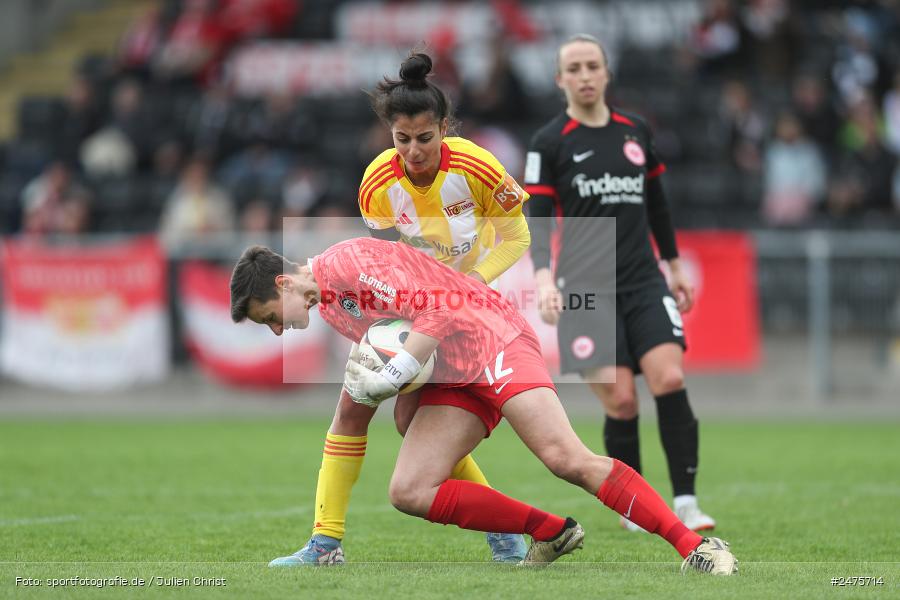 sport, action, Stadion am Brentanobad, SGE, Fussball, Frankfurt, FCU, Eintracht Frankfurt II, DFB, 30.03.2025, 20. Spieltag, 2. Frauen-Bundesliga, 1. FC Union Berlin - Bild-ID: 2475714 sport, action, Stadion am Brentanobad, SGE, Fussball, Frankfurt, FCU, Eintracht Frankfurt II, DFB, 30.03.2025, 20. Spieltag, 2. Frauen-Bundesliga, 1. FC Union Berlin - Bild-ID: 2475714