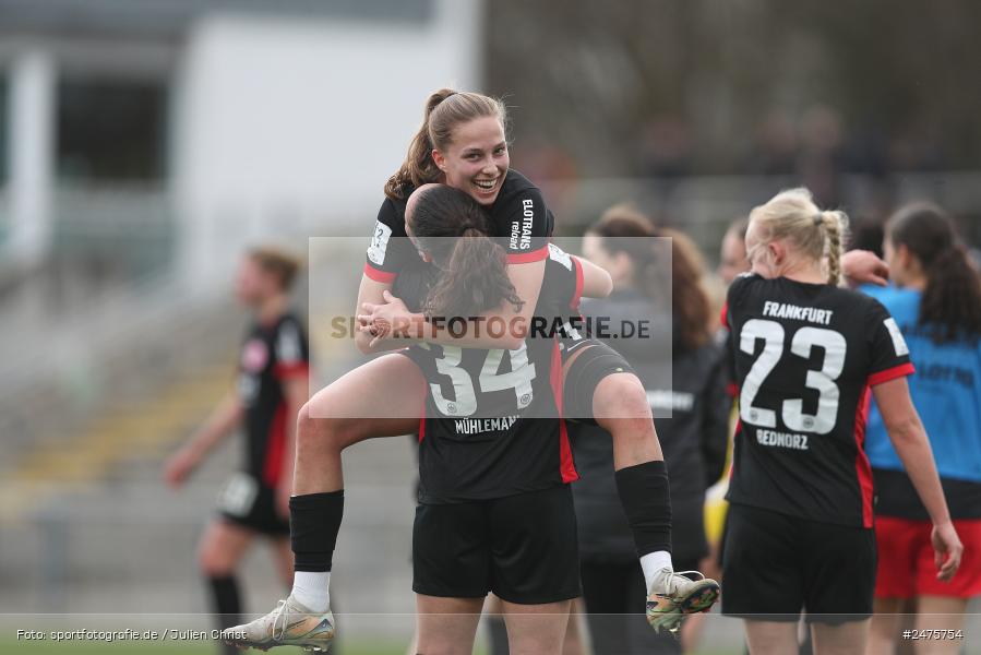 sport, action, Stadion am Brentanobad, SGE, Fussball, Frankfurt, FCU, Eintracht Frankfurt II, DFB, 30.03.2025, 20. Spieltag, 2. Frauen-Bundesliga, 1. FC Union Berlin - Bild-ID: 2475754 sport, action, Stadion am Brentanobad, SGE, Fussball, Frankfurt, FCU, Eintracht Frankfurt II, DFB, 30.03.2025, 20. Spieltag, 2. Frauen-Bundesliga, 1. FC Union Berlin - Bild-ID: 2475754