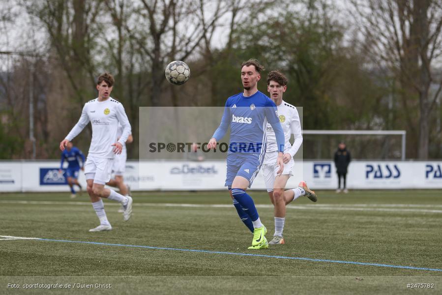 sport, action, U19 Bayernliga, SpVgg Bayreuth, SV Viktoria Aschaffenburg, Kunstrasen, Kleine Schönbuschallee 92, Fussball, BFV, Aschaffenburg, A-Junioren, 30.03.2025, 18. Spieltag - Bild-ID: 2475782 sport, action, U19 Bayernliga, SpVgg Bayreuth, SV Viktoria Aschaffenburg, Kunstrasen, Kleine Schönbuschallee 92, Fussball, BFV, Aschaffenburg, A-Junioren, 30.03.2025, 18. Spieltag - Bild-ID: 2475782