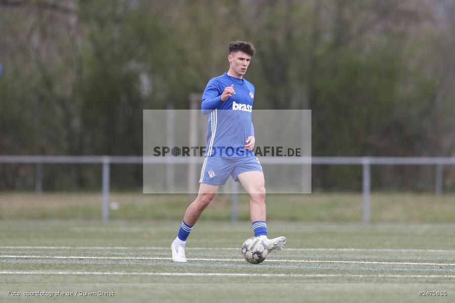 sport, action, U19 Bayernliga, SpVgg Bayreuth, SV Viktoria Aschaffenburg, Kunstrasen, Kleine Schönbuschallee 92, Fussball, BFV, Aschaffenburg, A-Junioren, 30.03.2025, 18. Spieltag - Bild-ID: 2475835 sport, action, U19 Bayernliga, SpVgg Bayreuth, SV Viktoria Aschaffenburg, Kunstrasen, Kleine Schönbuschallee 92, Fussball, BFV, Aschaffenburg, A-Junioren, 30.03.2025, 18. Spieltag - Bild-ID: 2475835