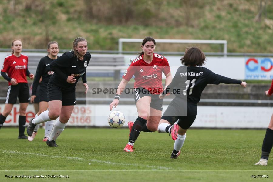 sport, action, TSV Keilberg, TSV 1846 Lohr am Main, TSV, Sportgelände Keilberg, LOH, Fussball, Frauen BOL, Bessenbach, BFV, 30.03.2025, 14. Spieltag - Bild-ID: 2475902