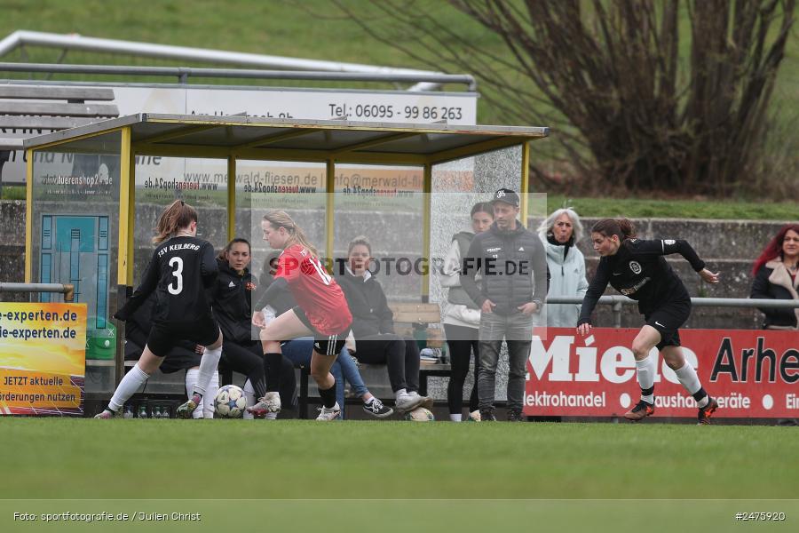 sport, action, TSV Keilberg, TSV 1846 Lohr am Main, TSV, Sportgelände Keilberg, LOH, Fussball, Frauen BOL, Bessenbach, BFV, 30.03.2025, 14. Spieltag - Bild-ID: 2475920