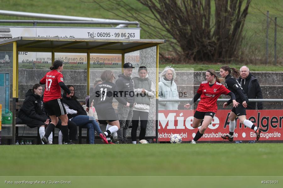 sport, action, TSV Keilberg, TSV 1846 Lohr am Main, TSV, Sportgelände Keilberg, LOH, Fussball, Frauen BOL, Bessenbach, BFV, 30.03.2025, 14. Spieltag - Bild-ID: 2475921