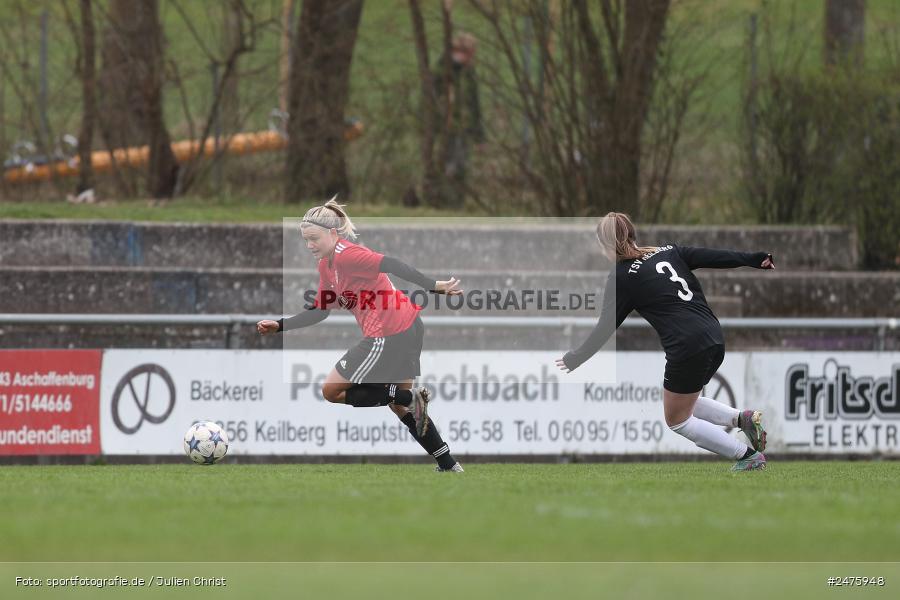 sport, action, TSV Keilberg, TSV 1846 Lohr am Main, TSV, Sportgelände Keilberg, LOH, Fussball, Frauen BOL, Bessenbach, BFV, 30.03.2025, 14. Spieltag - Bild-ID: 2475948