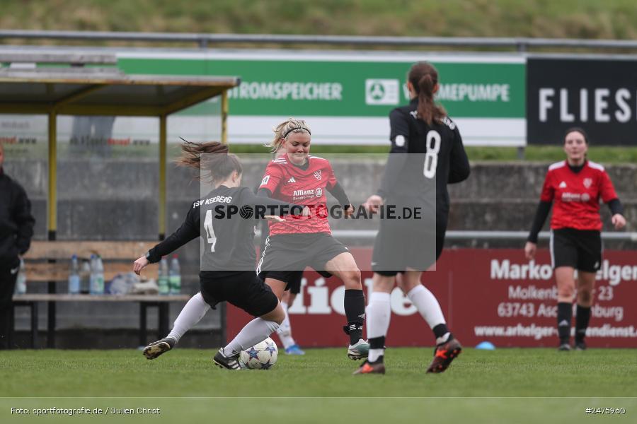 sport, action, TSV Keilberg, TSV 1846 Lohr am Main, TSV, Sportgelände Keilberg, LOH, Fussball, Frauen BOL, Bessenbach, BFV, 30.03.2025, 14. Spieltag - Bild-ID: 2475960