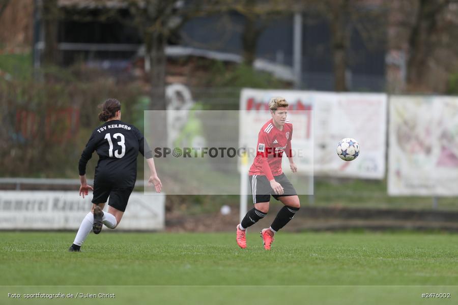 sport, action, TSV Keilberg, TSV 1846 Lohr am Main, TSV, Sportgelände Keilberg, LOH, Fussball, Frauen BOL, Bessenbach, BFV, 30.03.2025, 14. Spieltag - Bild-ID: 2476002