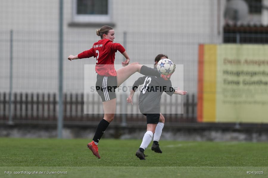 sport, action, TSV Keilberg, TSV 1846 Lohr am Main, TSV, Sportgelände Keilberg, LOH, Fussball, Frauen BOL, Bessenbach, BFV, 30.03.2025, 14. Spieltag - Bild-ID: 2476025