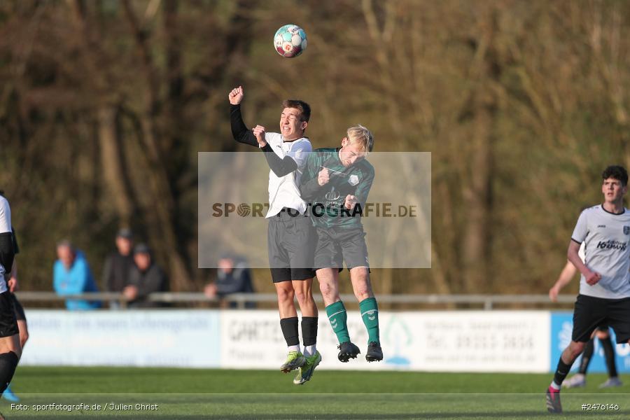 sport, action, TSV Karlburg II, Kreisliga Würzburg Gr. 2, Karlburg, Fussball, Fundamentum Sportpark, FC Thüngen, BFV, 23. Spieltag, 02.04.2025 - Bild-ID: 2476146