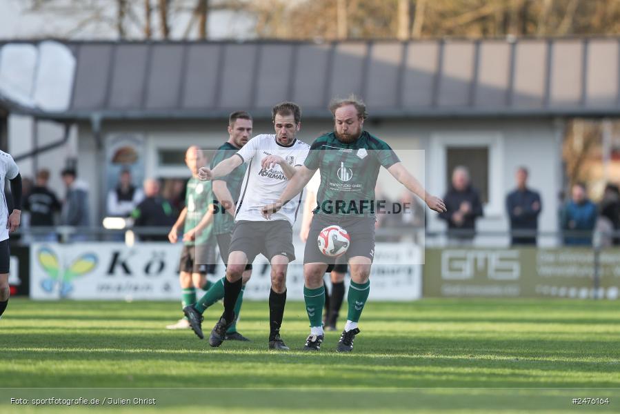 sport, action, TSV Karlburg II, Kreisliga Würzburg Gr. 2, Karlburg, Fussball, Fundamentum Sportpark, FC Thüngen, BFV, 23. Spieltag, 02.04.2025 - Bild-ID: 2476164