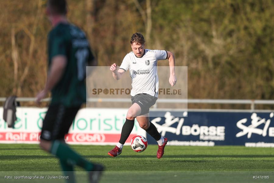sport, action, TSV Karlburg II, Kreisliga Würzburg Gr. 2, Karlburg, Fussball, Fundamentum Sportpark, FC Thüngen, BFV, 23. Spieltag, 02.04.2025 - Bild-ID: 2476185