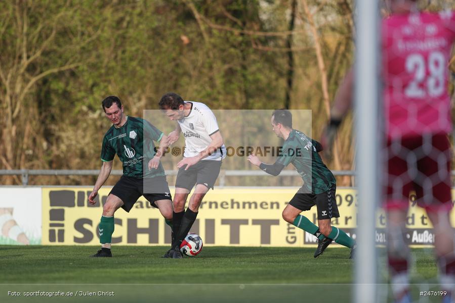 sport, action, TSV Karlburg II, Kreisliga Würzburg Gr. 2, Karlburg, Fussball, Fundamentum Sportpark, FC Thüngen, BFV, 23. Spieltag, 02.04.2025 - Bild-ID: 2476199