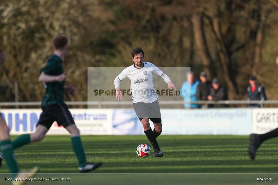 sport, action, TSV Karlburg II, Kreisliga Würzburg Gr. 2, Karlburg, Fussball, Fundamentum Sportpark, FC Thüngen, BFV, 23. Spieltag, 02.04.2025 - Bild-ID: 2476216