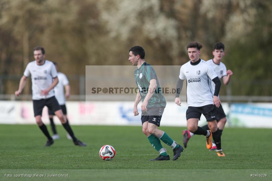 sport, action, TSV Karlburg II, Kreisliga Würzburg Gr. 2, Karlburg, Fussball, Fundamentum Sportpark, FC Thüngen, BFV, 23. Spieltag, 02.04.2025 - Bild-ID: 2476229