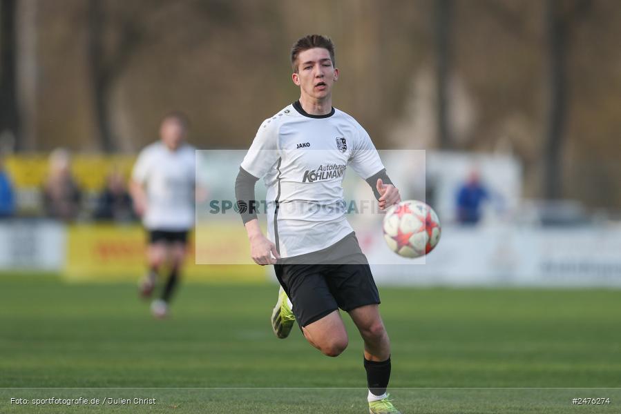 sport, action, TSV Karlburg II, Kreisliga Würzburg Gr. 2, Karlburg, Fussball, Fundamentum Sportpark, FC Thüngen, BFV, 23. Spieltag, 02.04.2025 - Bild-ID: 2476274
