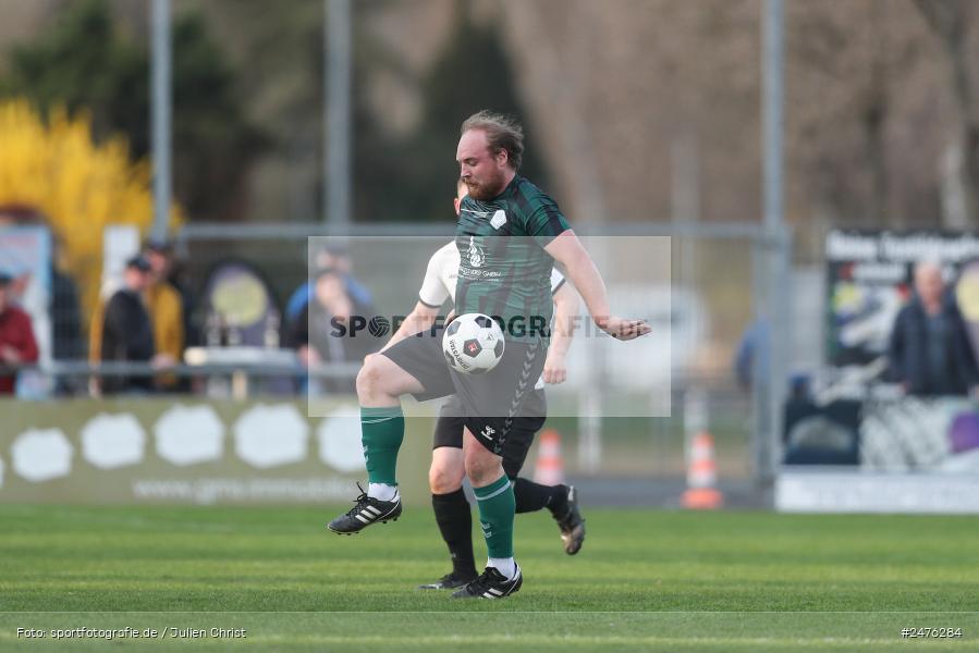 sport, action, TSV Karlburg II, Kreisliga Würzburg Gr. 2, Karlburg, Fussball, Fundamentum Sportpark, FC Thüngen, BFV, 23. Spieltag, 02.04.2025 - Bild-ID: 2476284