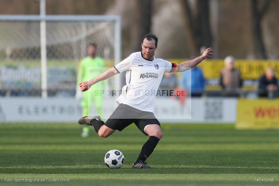 sport, action, TSV Karlburg II, Kreisliga Würzburg Gr. 2, Karlburg, Fussball, Fundamentum Sportpark, FC Thüngen, BFV, 23. Spieltag, 02.04.2025 - Bild-ID: 2476289