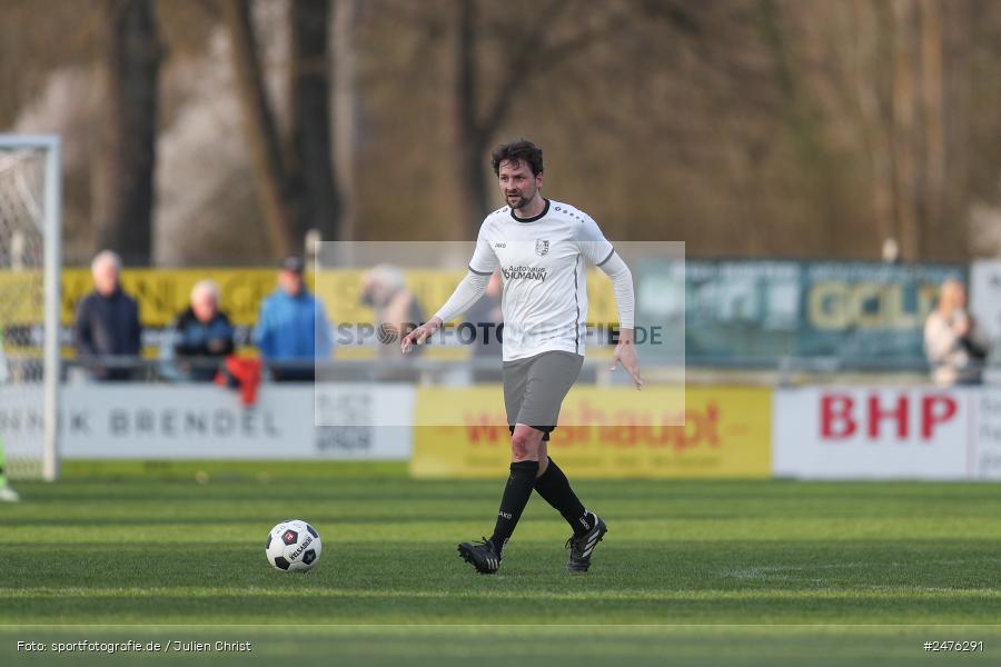 sport, action, TSV Karlburg II, Kreisliga Würzburg Gr. 2, Karlburg, Fussball, Fundamentum Sportpark, FC Thüngen, BFV, 23. Spieltag, 02.04.2025 - Bild-ID: 2476291