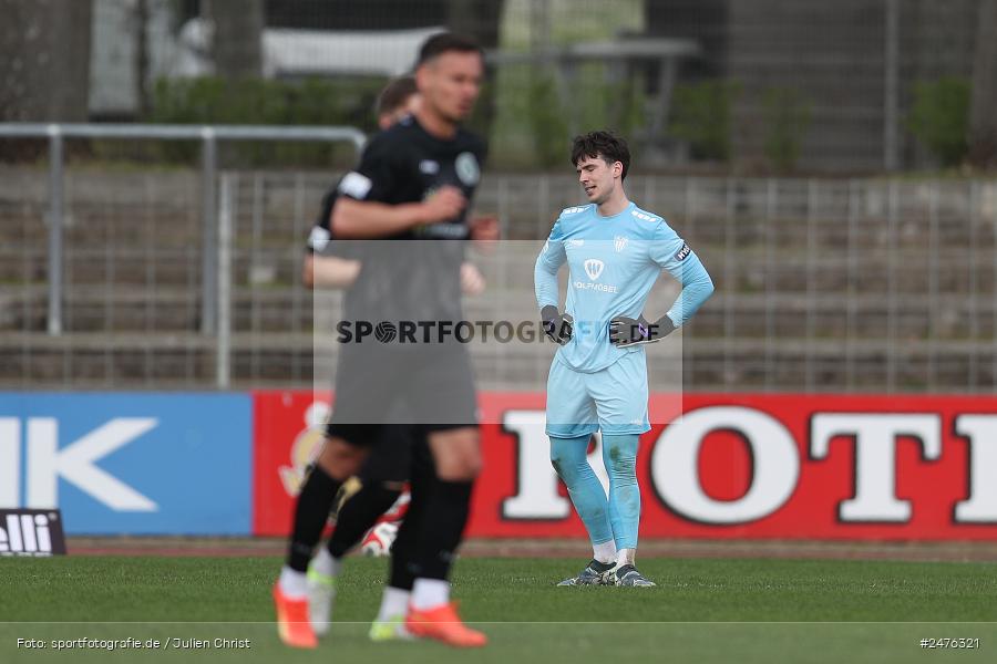 Sachs-Stadion, Schweinfurt, 05.04.2025, sport, action, BFV, Fussball, 28. Spieltag, Regionalliga Bayern, SpVgg Ansbach, 1. FC Schweinfurt 1905 - Bild-ID: 2476321 Sachs-Stadion, Schweinfurt, 05.04.2025, sport, action, BFV, Fussball, 28. Spieltag, Regionalliga Bayern, SpVgg Ansbach, 1. FC Schweinfurt 1905 - Bild-ID: 2476321
