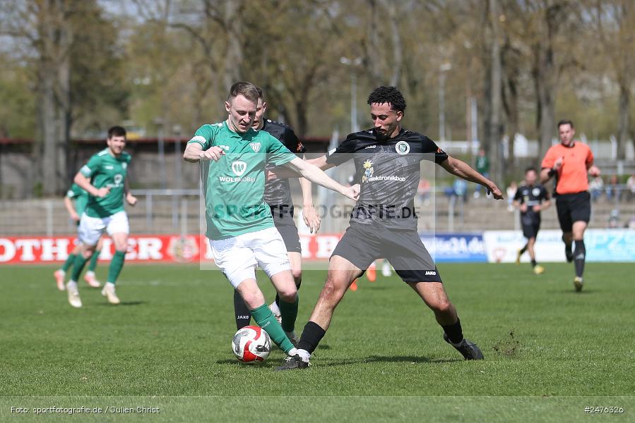 Sachs-Stadion, Schweinfurt, 05.04.2025, sport, action, BFV, Fussball, 28. Spieltag, Regionalliga Bayern, SpVgg Ansbach, 1. FC Schweinfurt 1905 - Bild-ID: 2476326 Sachs-Stadion, Schweinfurt, 05.04.2025, sport, action, BFV, Fussball, 28. Spieltag, Regionalliga Bayern, SpVgg Ansbach, 1. FC Schweinfurt 1905 - Bild-ID: 2476326