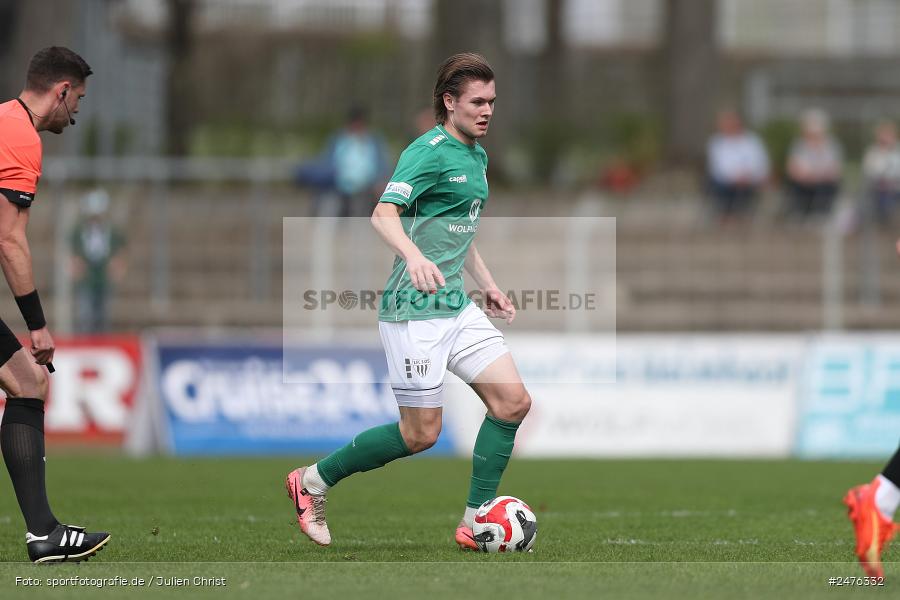 Sachs-Stadion, Schweinfurt, 05.04.2025, sport, action, BFV, Fussball, 28. Spieltag, Regionalliga Bayern, SpVgg Ansbach, 1. FC Schweinfurt 1905 - Bild-ID: 2476332 Sachs-Stadion, Schweinfurt, 05.04.2025, sport, action, BFV, Fussball, 28. Spieltag, Regionalliga Bayern, SpVgg Ansbach, 1. FC Schweinfurt 1905 - Bild-ID: 2476332