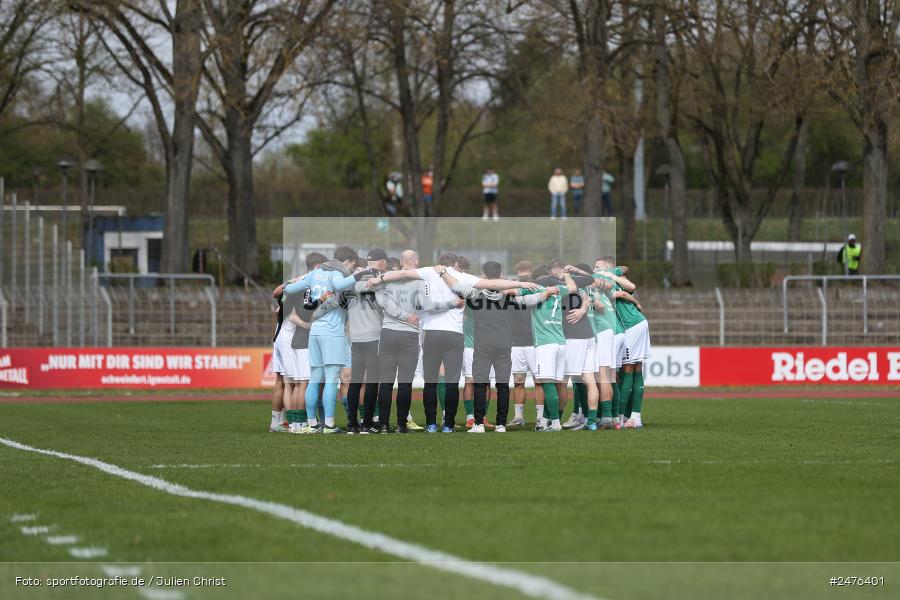 sport, action, SpVgg Ansbach, Schweinfurt, Sachs-Stadion, Regionalliga Bayern, Fussball, BFV, 28. Spieltag, 1. FC Schweinfurt 1905, 05.04.2025 - Bild-ID: 2476401