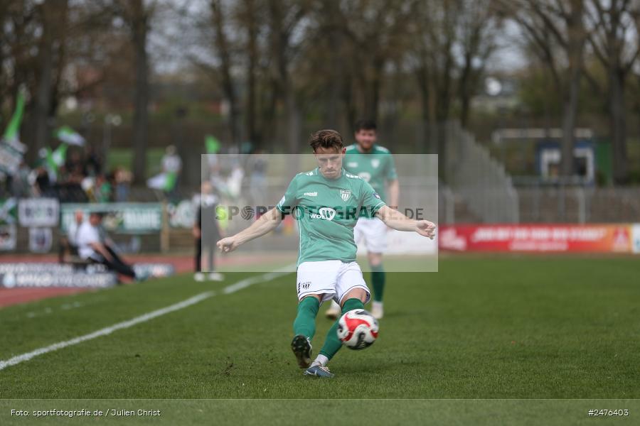 sport, action, SpVgg Ansbach, Schweinfurt, Sachs-Stadion, Regionalliga Bayern, Fussball, BFV, 28. Spieltag, 1. FC Schweinfurt 1905, 05.04.2025 - Bild-ID: 2476403